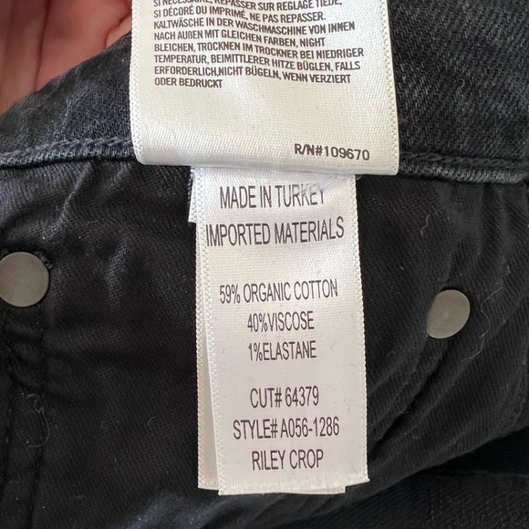 Agolde Riley Crop - Picture 3 of 5